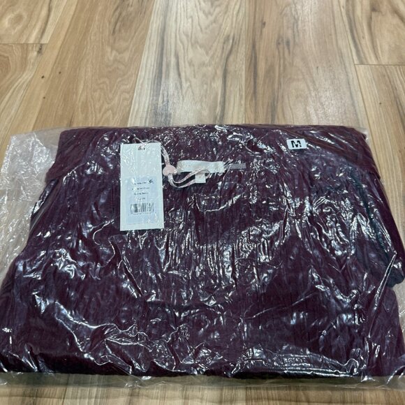 LoveShackFancy | Lavender Stretch Pointelle Mini Dress | Spiced Berry | NWT - Picture 8 of 11